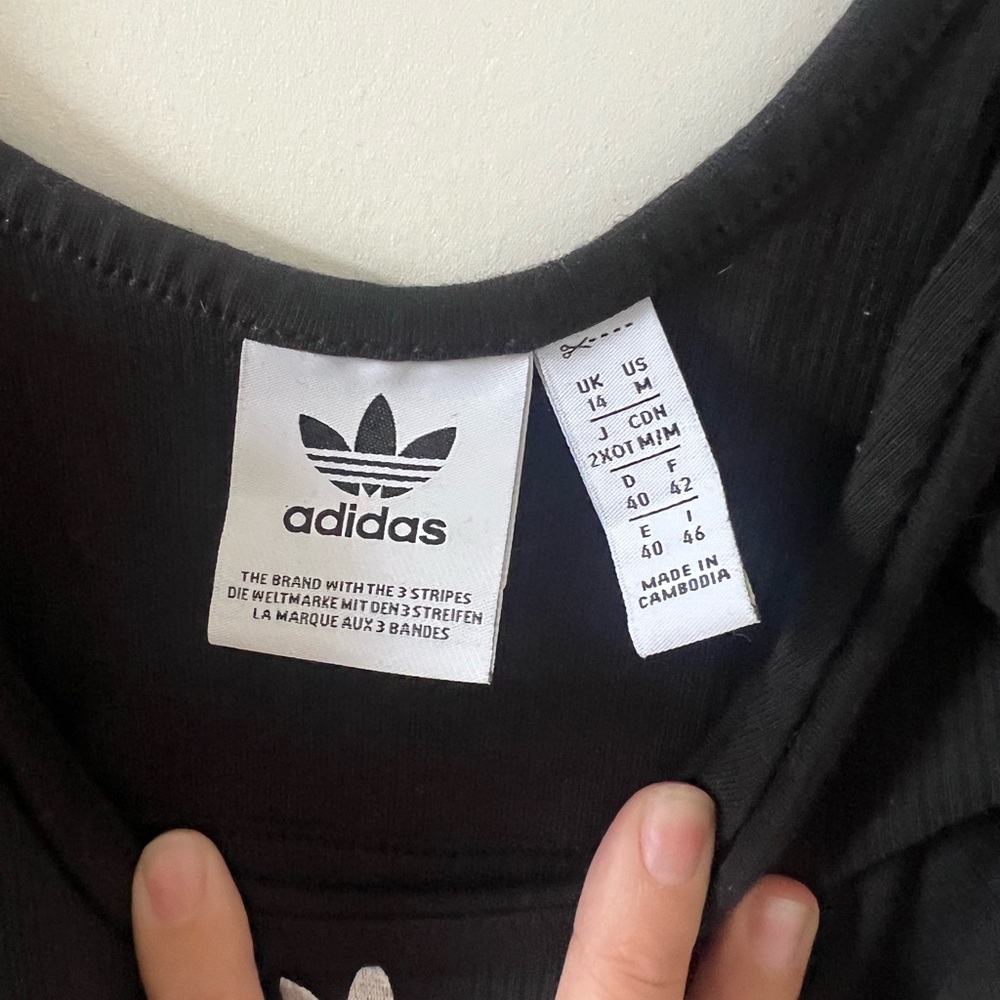 Adidas Women's Classic Black Tank Top - Picture 3 of 3